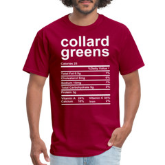 Collard Greens Nutrition Facts T-Shirt