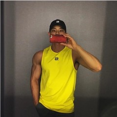 Camiseta Para Hombre Sin Mangas Camisa De Culturismo Deportes Gimnasio GYM