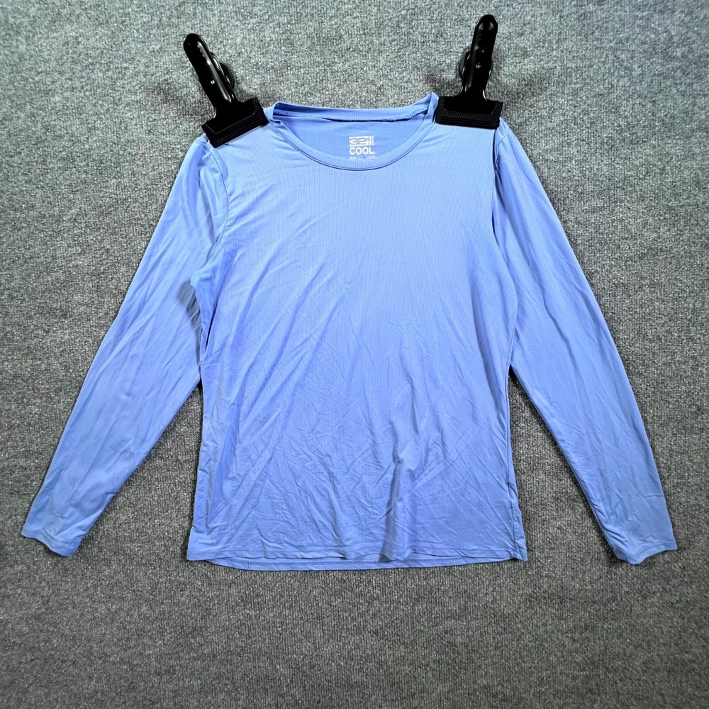32 Degrees Cool T-Shirt Men Medium Gin Air Mesh Slim Fit UV Protection Quick Dry