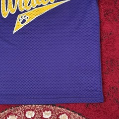 Vintage 80s-90s Wildcats Purple Mesh #20 Sports Jersey Size M Made in USA