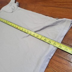 Tommy Bahama Shirt Mens Large Beige Solid Tagless Crewneck Soft Tee Casual