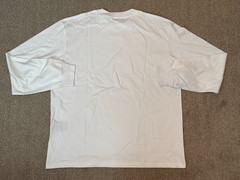 Dior Long Sleeved Tee Shirt white sz XL