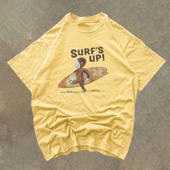 Curious George Surfing Gildan T-Shirt