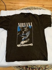 Original Rare Nirvana Nevermind Promo Shirt XL Extra large Best Pakistan Vintage