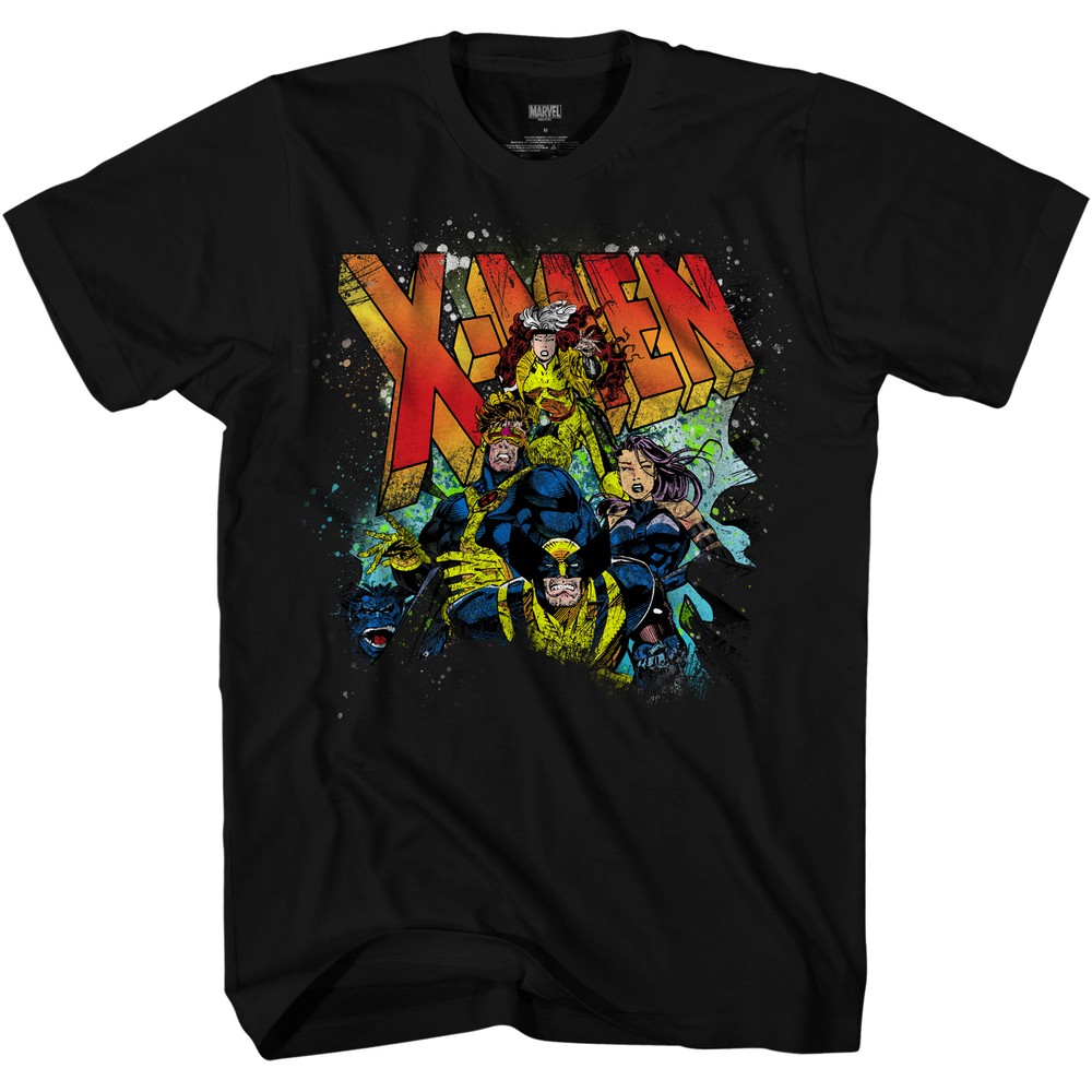 X-Men 90’s Team Jim Lee Marvel Comics Adult T-Shirt