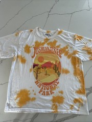 Joshua Tree National Park T Shirt Men L Tie Dye Vintage Style Parks Foundation
