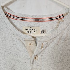 The Normal Brand Puremso Henley Shirt size xxl