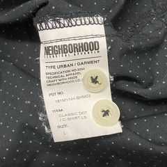 Neighborhood Japan Classic Dot Shirt Men’s Large Workwear Utility Streetwear