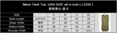 Men’s Medium Forest Green Gym Muscle Workout Tank Top, Sleeveless, Bodybuilding