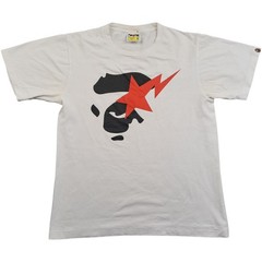 A Bathing Ape T Shirt S Men White Vintage Single Stitch Graphic 20s Street Wear