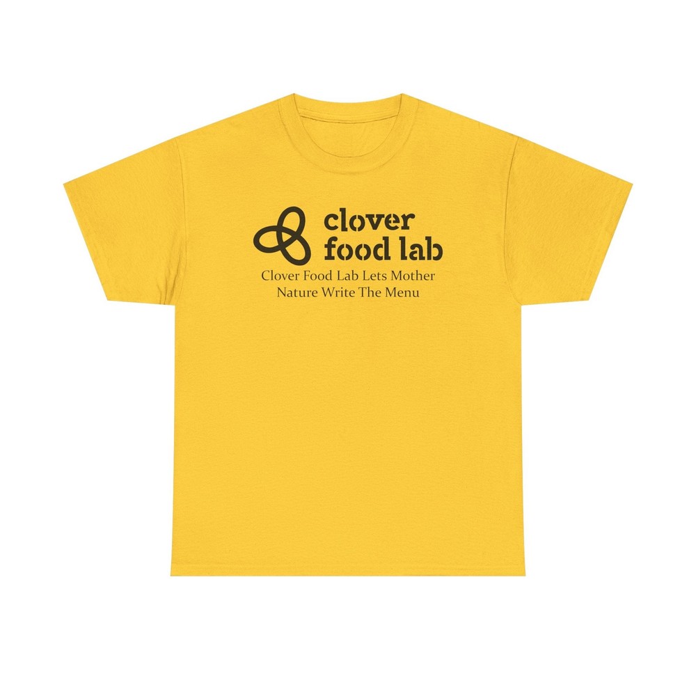 Clover Food Lab T-Shirt – Restaurant Chain Logo Tee – Vegetarian