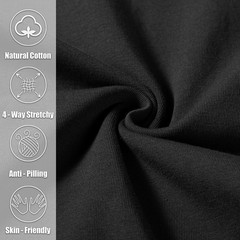 Mens Yoga Sweatpants Cotton Athletic Lounge Open Bottom Casual Jersey Pocket