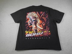 Vintage 2003 Dragon Ball Z Goku Super Saiyan 3 Shirt Men Large Black Bird Studio
