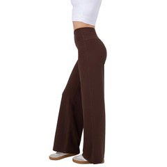 Active Women’s High Waist Wide Leg Pants – Buttery Soft Lounge & Yoga Pants w…