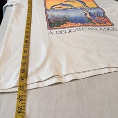 Vtg 90s Save the Dolphins Graphic T-Shirt L Cotton Made USA Activist TreeHugger
