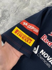 Vintage Toro Rosso Red Bull Racing Big Logo Men Size XL T Shirt Blue