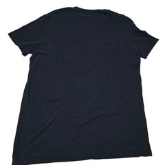 American Eagle Mens Navy Graphic Tee L Athletic Fit Americana Biker Patriotic