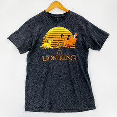 Disney The Lion King Simba Pumba And Timon T Shirt Medium Gray Short Sleeve