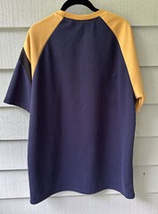 Nike Tri-Color (Amber, Black, Blue) Heavy Short Sleeved Men’s Tee Shirt 46″