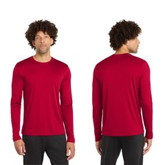 Sport-Tek Premium Heavy Posi-UV Pro Long Sleeve Tee Plain Blank Casual ST420LS