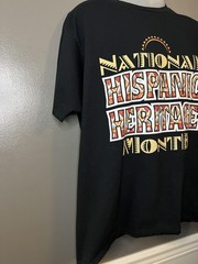 National Hispanic Heritage Month Shirt Mens XL Black Port & Company Graphic Tee