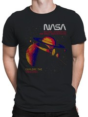 Officially Licensed Nasa Explore the Universe Men’s T-shirt