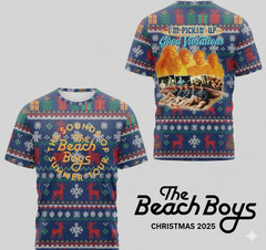 The Beach Boys member music all size 3D T-Shirt AOP Christmas U1R12
