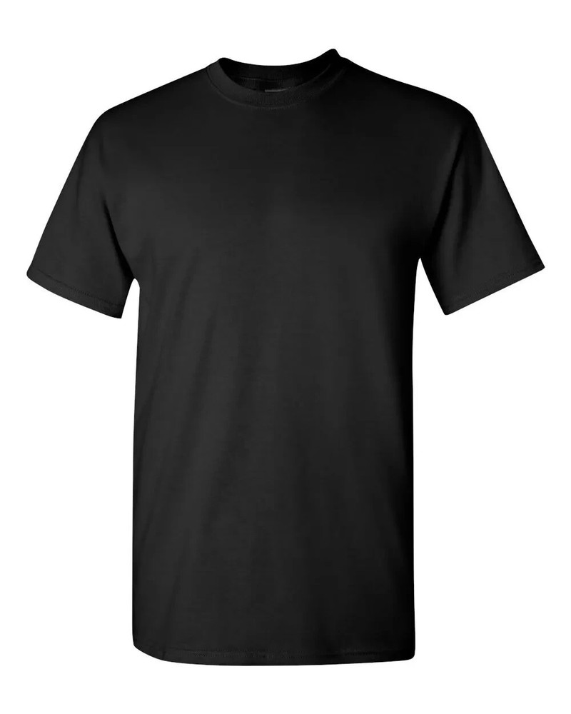 NEW Gildan Men’s Heavy Cotton Plain Crew Neck Short Sleeves T-Shirt 5000