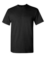 NEW Gildan Men’s Heavy Cotton Plain Crew Neck Short Sleeves T-Shirt 5000