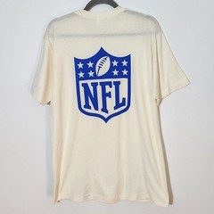 Bud Light NFL Cream Short Sleeve Tee Size Large