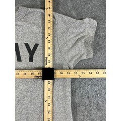 VTG 90s US Army Physical Fitness Uniform Shirt Mens Medium Gray Single Stitch