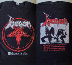 welcome to hell Venom Band 2-Sided Shirt Unisex All Size LO485