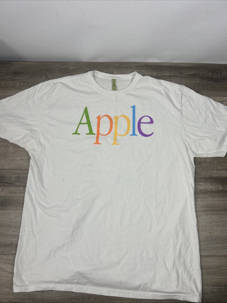 Apple 🍎 Computer Company Shirt Size 2X Large