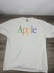 Apple 🍎 Computer Company Shirt Size 2X Large