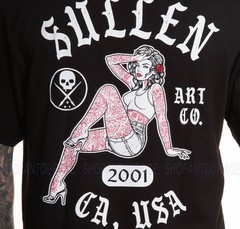 Sullen Art Collective Cali Pin Up Standard SCM7562 Short Sleeve Men`s T-shirt