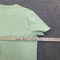 Nautica Shirt Mens Medium Green O-NS Yacht Club Graphic Tee Tagless Nautical