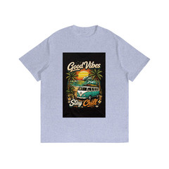 1 Pack Crew Neck For Men’s 100% Cotton Soft T-Shirt Designed Tee
