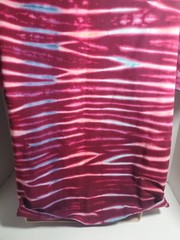 Sublime Long Beach Sun Logo Graphic Tie Dye T-shirt Burgandy Tee Size 2XL