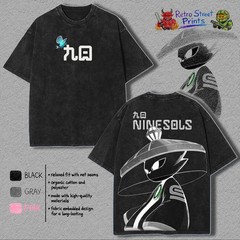 Nine Sols Gameplay Graphic Tee Dark Anime Streetwear T-Shirt