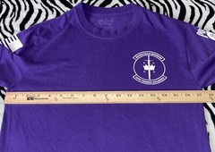 324th Training Squadron Knights Small Purple T-Shirt Military Air Force POW MIA