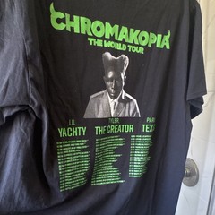 Tyler, The Creator Chromakopia Tour 2025 T-Shirt / Men’s XL / Gildan Softstyle