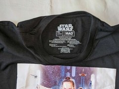 STAR WARS RISE OF SKYWALKER LARGE BLACK T SHIRT LUKE DARTH VADER OFFICIAL MOVIE