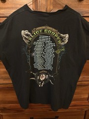 Org. Paranormal Evening With Alice Cooper 2018 USA 43 Cities Mens 2X