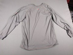 Lot 4 Ariat Work FR Flame Resistant Crew Shirt Mens L Gray Tan CAT 2 NFPA 2112