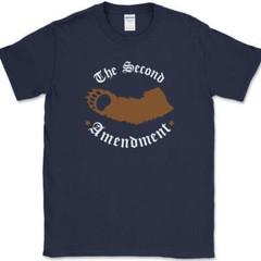 Right To Bear Arms T-Shirt Funny 2nd Amendment USA Guns America Tee