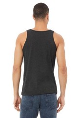 3 Pieces – BELLA + CANVAS 3480 Jersey Tank – Dark Gray Heather