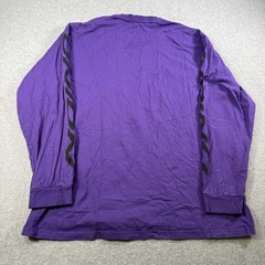 Union Bindings LS Purple T Shirt XL Crewneck Sleeve Logos Cotton Made in Italy