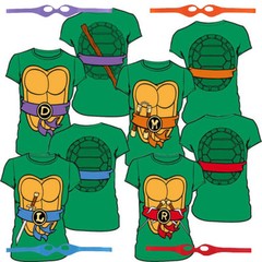 TMNT Teenage Mutant Ninja Turtles Costume T-Shirt Tee