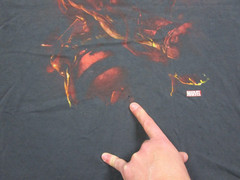 Marvel Deadpool T-Shirt Men’s Size (2XL) Faded Movie Tee Universe Super-Hero Y2K