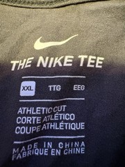 Nike The Nike Tee Men’s XXL University of Tennessee Volunteers Smoky Gray TShirt